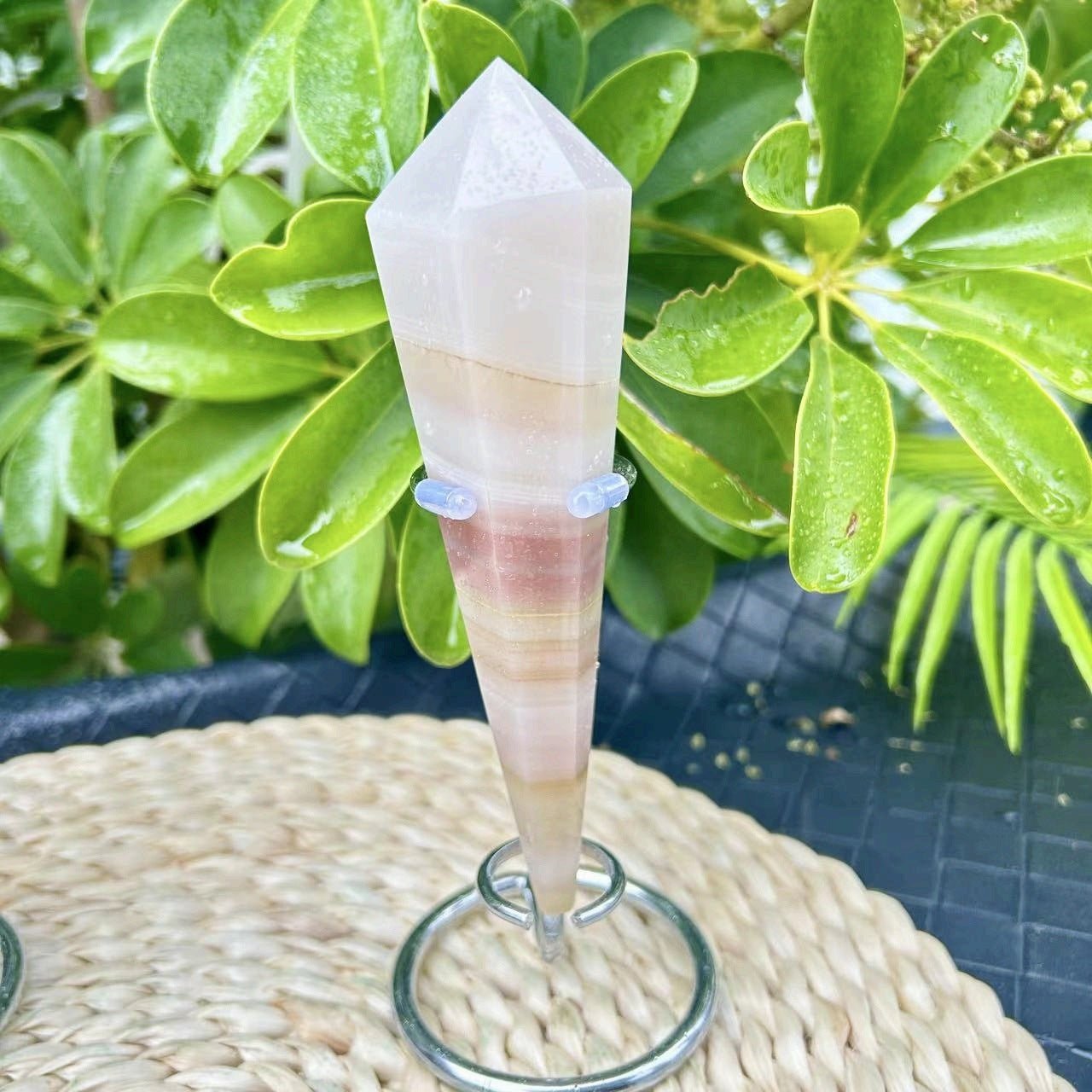 Sheehas Feng Shui Multicolored Jade Scepter - The Sacred Object for Multidimensional Energy Enlightenment - 我的商店 - 