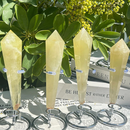 Sheehas Feng Shui Natural Citrine Scepter - The Energy Scepter of Wealth and Vitality ( Height: 5" - 7" ) - 我的商店 - 