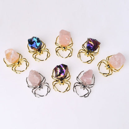Sheehas Feng Shui Natural Crystal Spider Bric - A - Brac - 我的商店 - 