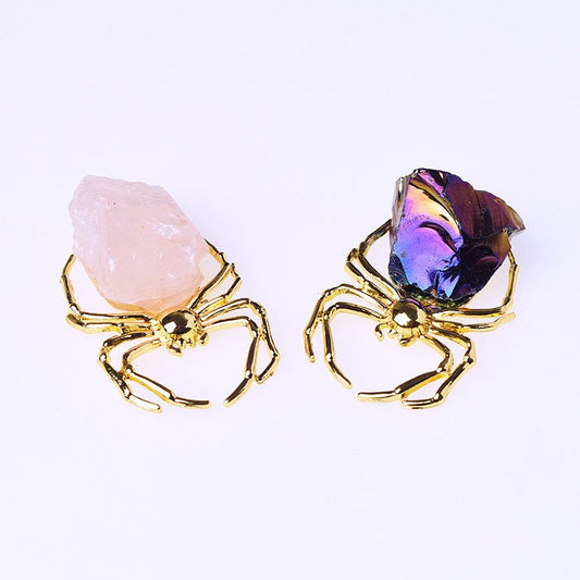 Sheehas Feng Shui Natural Crystal Spider Bric - A - Brac - 我的商店 - 