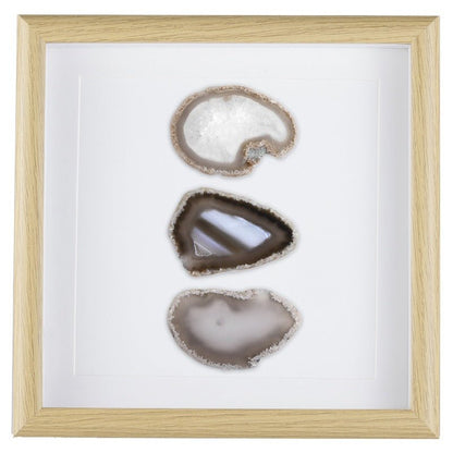 Sheehas Feng Shui Raw Agate Slices Healing Photo Frame - 我的商店 - 