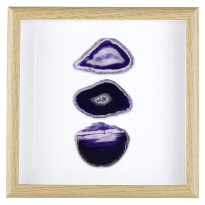 Sheehas Feng Shui Raw Agate Slices Healing Photo Frame - 我的商店 - 