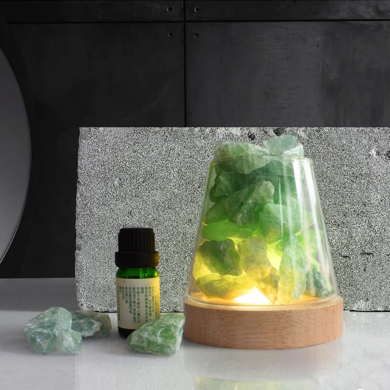 Sheehas Feng Shui Rechargeable Crystal Conical Aroma Diffuser Stones - Attract Love - 我的商店 - aromatherapy for home