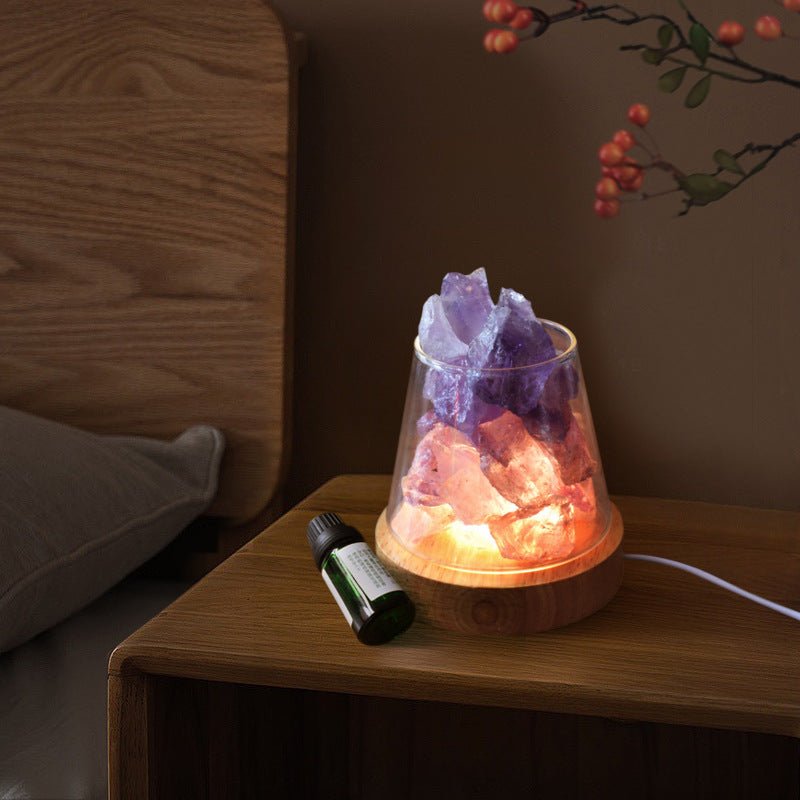 Sheehas Feng Shui Rechargeable Crystal Conical Aroma Diffuser Stones - Attract Love - 我的商店 - aromatherapy for home