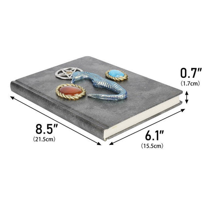 Sheehas Feng Shui Seahorse Pentagram Crystal Magic Notebook 8.5"*6.1"*0.7" - 我的商店 - Artwork in Decor