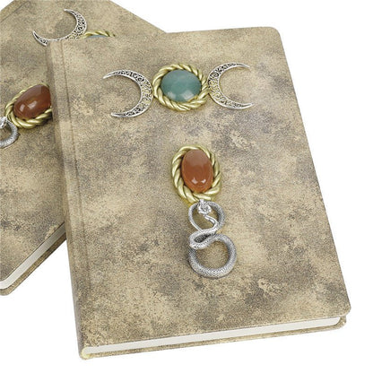 Sheehas Feng Shui Snake Crystal Magic Notebook 8.5"*6.1"0.7" - 我的商店 - Artwork in Decor