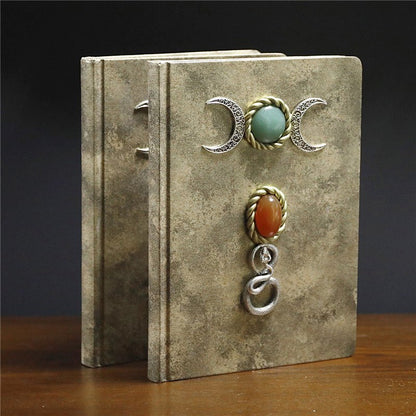 Sheehas Feng Shui Snake Crystal Magic Notebook 8.5"*6.1"0.7" - 我的商店 - Artwork in Decor