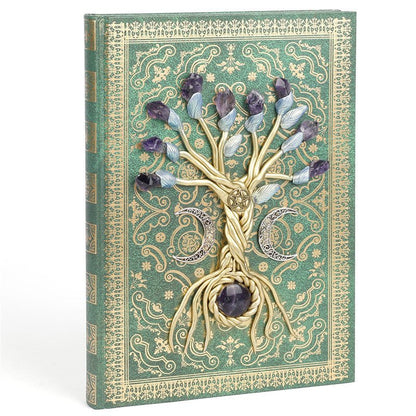 Sheehas Feng Shui Tree of Life Natural Crystal Magic Notebook 10"7.5"*0.8" - 我的商店 - Artwork in Decor