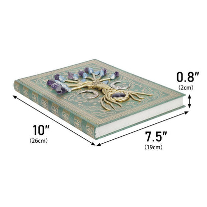 Sheehas Feng Shui Tree of Life Natural Crystal Magic Notebook 10"7.5"*0.8" - 我的商店 - Artwork in Decor