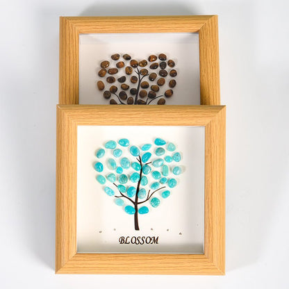 Sheehas Heart Blossom Chakra Crystal Photo Frame - Love Charm - 我的商店 - 