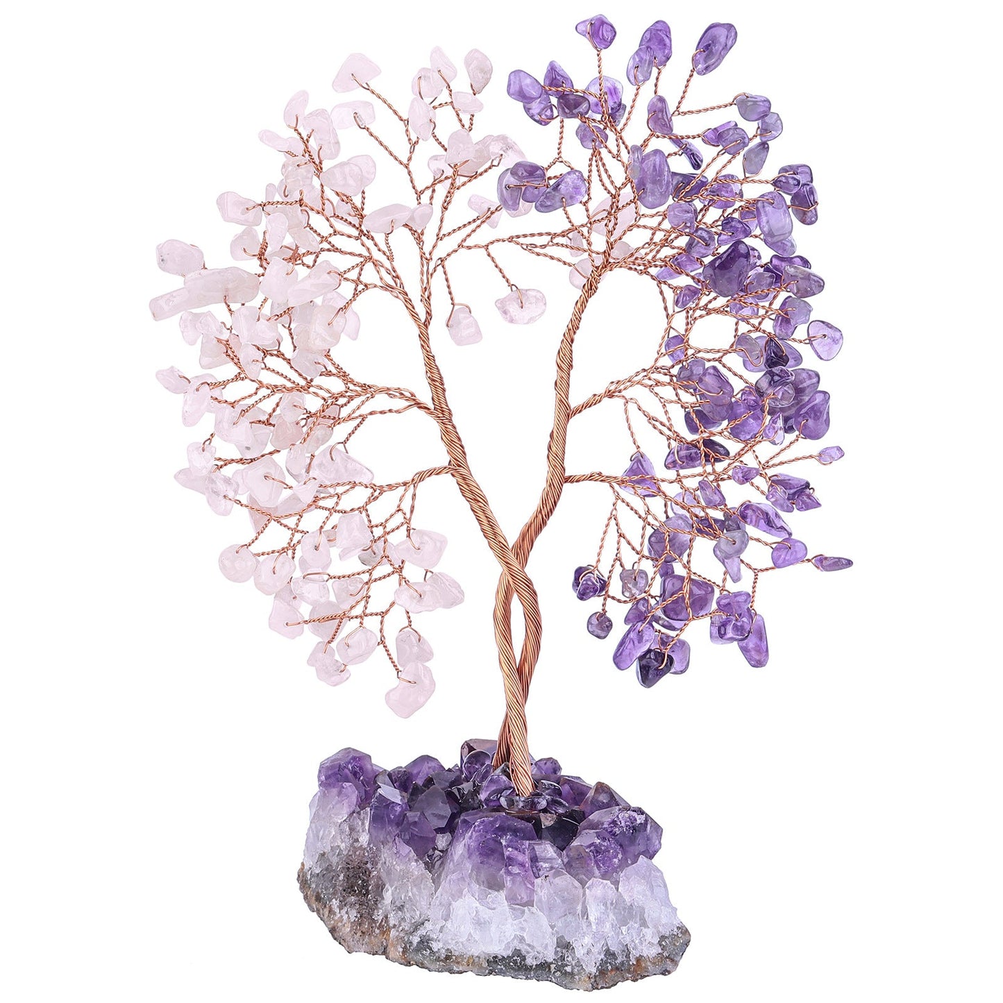 Sheehas Money Tree of Life with Natural Amethyst Cluster Base - 我的商店 - 
