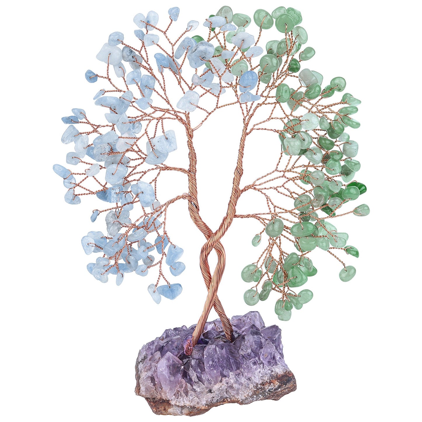 Sheehas Money Tree of Life with Natural Amethyst Cluster Base - 我的商店 - 