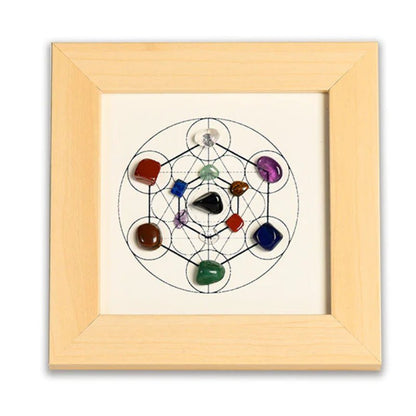 Sheehas Mysterious Metatron's Cube Photo Frame - Fortune Enhancement - 我的商店 - 