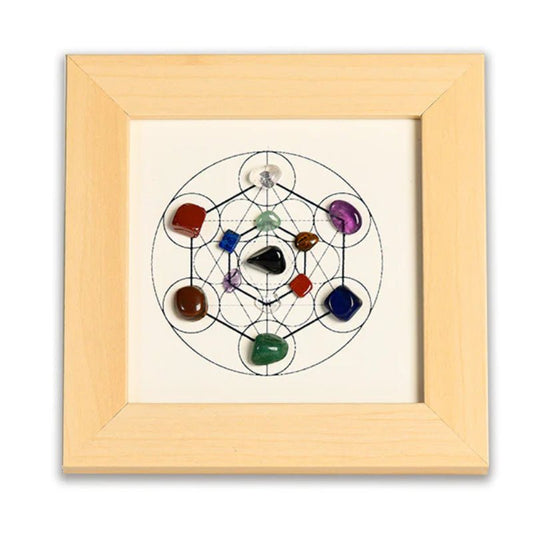 Sheehas Mysterious Metatron's Cube Photo Frame - Fortune Enhancement - 我的商店 - 