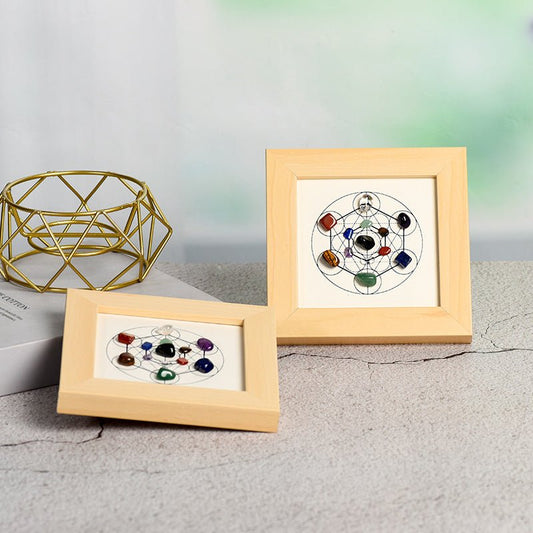 Sheehas Mysterious Metatron's Cube Photo Frame - Fortune Enhancement - 我的商店 - 