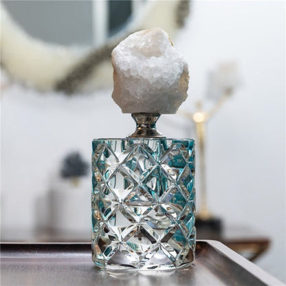 Sheehas Spiritual Energy Activation Feng Shui Agate Cluster Healing Aromatherapy Bottle - 我的商店 - 