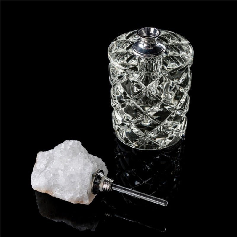 Sheehas Spiritual Energy Activation Feng Shui Agate Cluster Healing Aromatherapy Bottle - 我的商店 - 