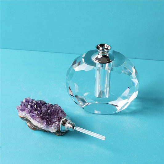 Sheehas Spiritual Guardian - Amethyst Cluster Perfume Bottle - 我的商店 - 