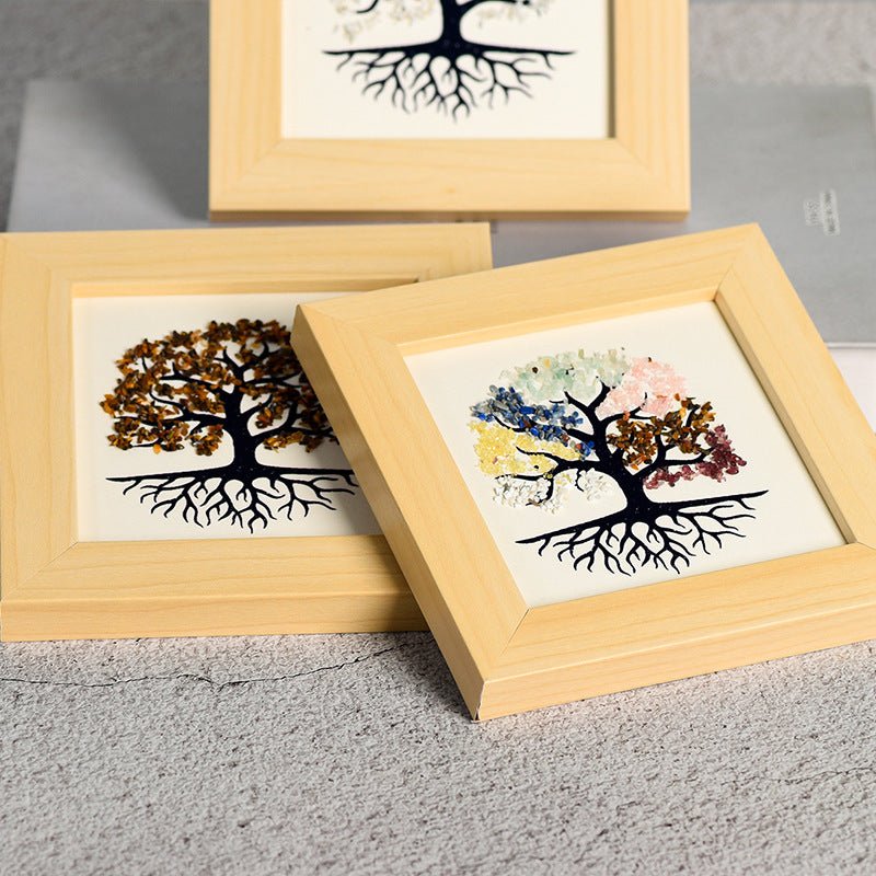 Sheehas Tree of Life Crystal Photo Frame - Growth and Prosperity - 我的商店 - 