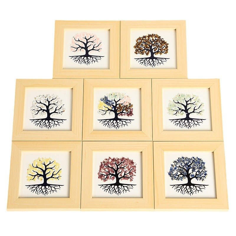 Sheehas Tree of Life Crystal Photo Frame - Growth and Prosperity - 我的商店 - 