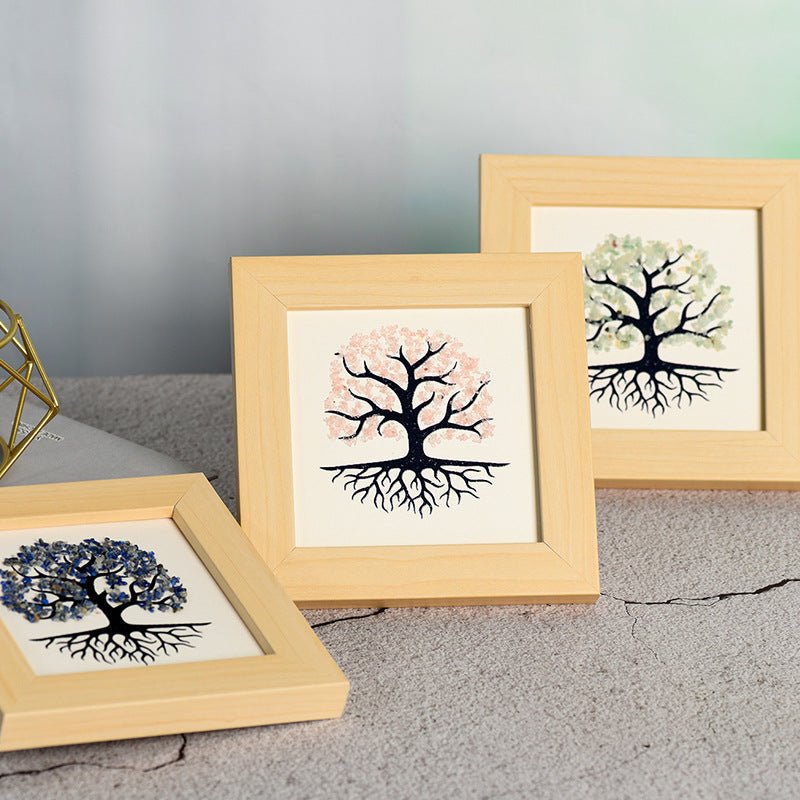 Sheehas Tree of Life Crystal Photo Frame - Growth and Prosperity - 我的商店 - 