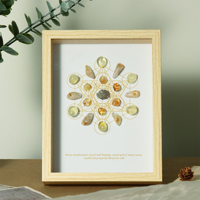 Sheehas Wealth - Empowering Metatron Crystal Energy Photo Frame - Wealth Accumulation and Luck Enhancement - 我的商店 - 