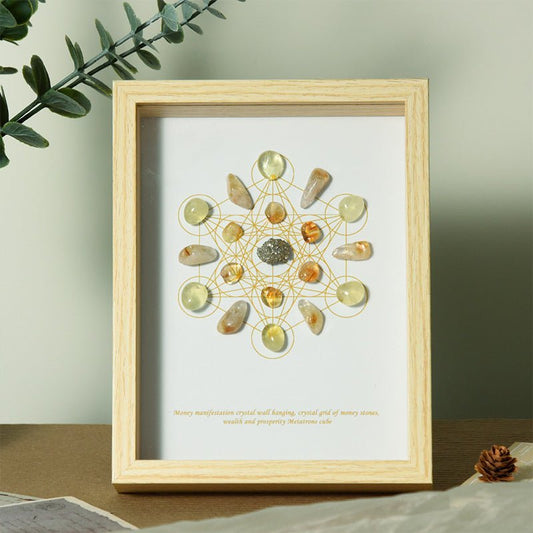 Sheehas Wealth - Empowering Metatron Crystal Energy Photo Frame - Wealth Accumulation and Luck Enhancement - 我的商店 - 