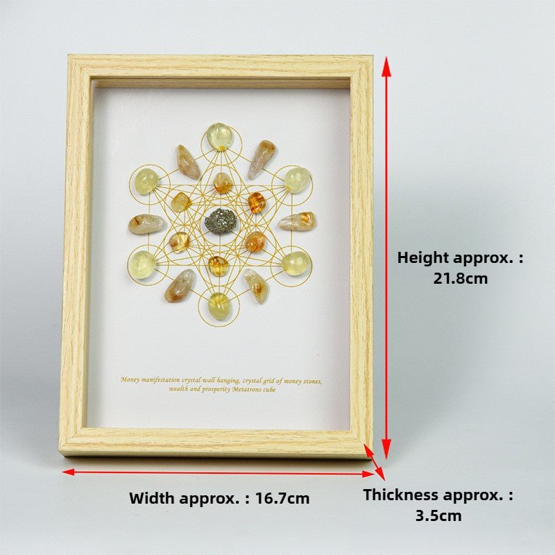 Sheehas Wealth - Empowering Metatron Crystal Energy Photo Frame - Wealth Accumulation and Luck Enhancement - 我的商店 - 