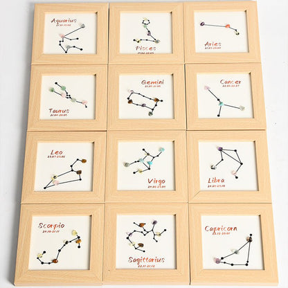 Sheehas Zodiac Crystal Raw Stone Photo Frame - Zodiac Resonance - 我的商店 - 