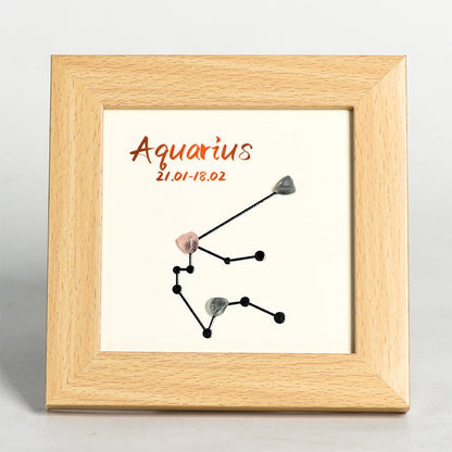 Sheehas Zodiac Crystal Raw Stone Photo Frame - Zodiac Resonance - 我的商店 - 