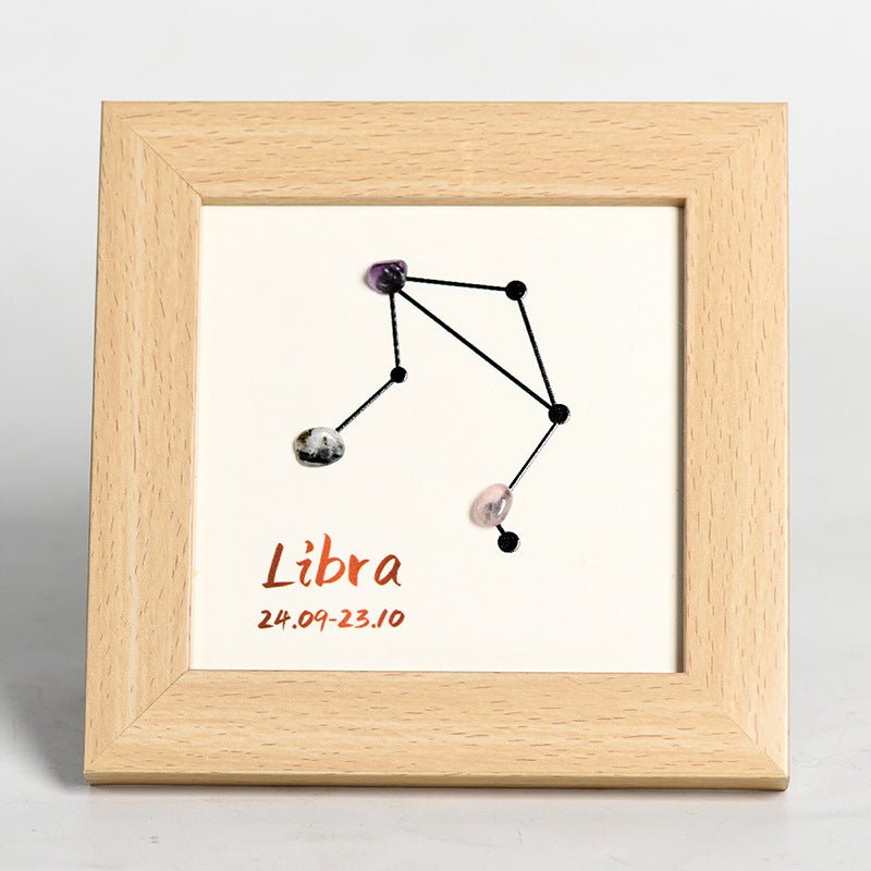 Sheehas Zodiac Crystal Raw Stone Photo Frame - Zodiac Resonance - 我的商店 - 