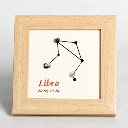 Sheehas Zodiac Crystal Raw Stone Photo Frame - Zodiac Resonance - 我的商店 - 