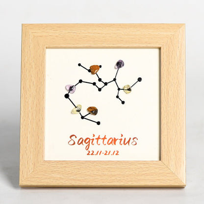 Sheehas Zodiac Crystal Raw Stone Photo Frame - Zodiac Resonance - 我的商店 - 